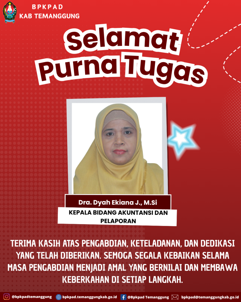 SELAMAT PURNA TUGAS
